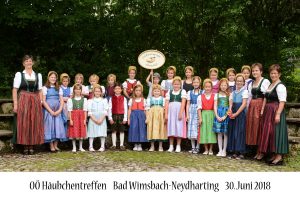 Häubchenreffen am 30. Juni 2018 in Bad Wimsbach